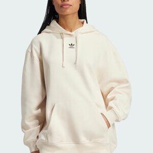 Adidas Women's Essentials Oversized Hoodie in Wonder White size L NWT